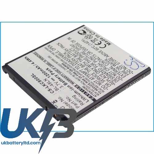 LG Optimus 3DMax Compatible Replacement Battery