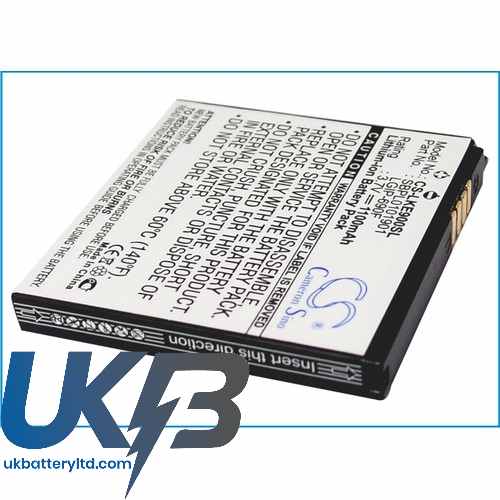 LG Optimus Quantum Compatible Replacement Battery