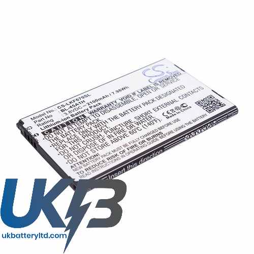 LG F670S Compatible Replacement Battery