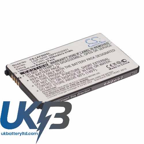 LG AX840 Compatible Replacement Battery