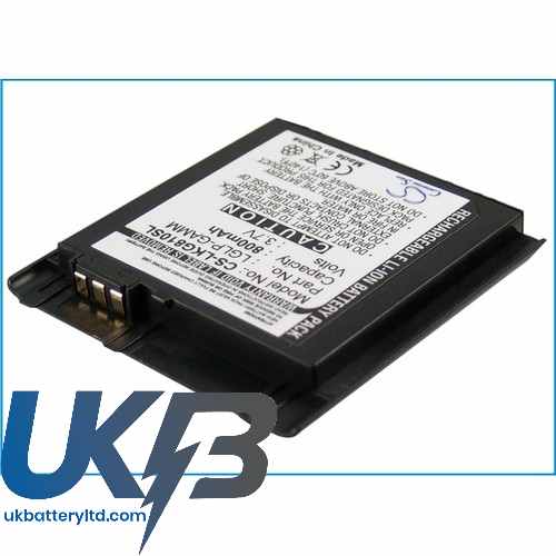 LG MG810 Compatible Replacement Battery