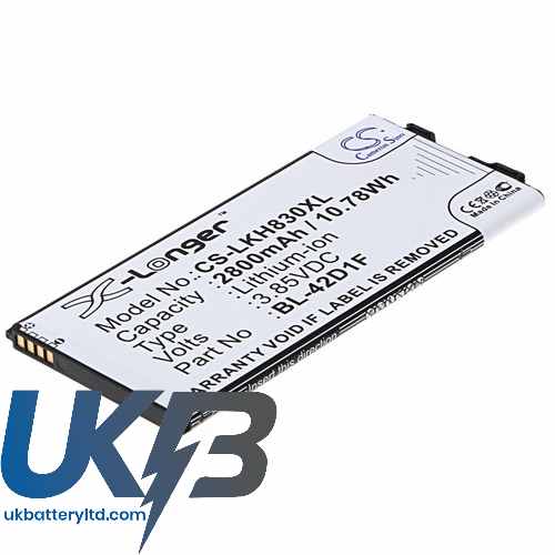 LG VS987 Compatible Replacement Battery