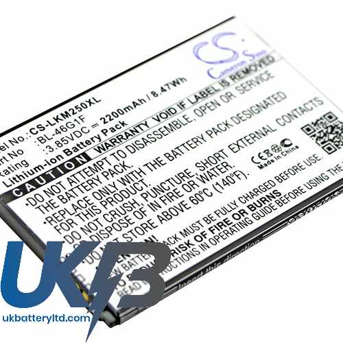 LG X400 Compatible Replacement Battery