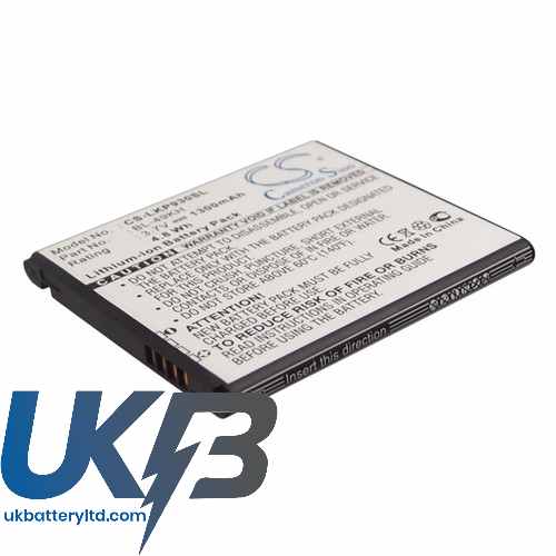 LG P930 Compatible Replacement Battery