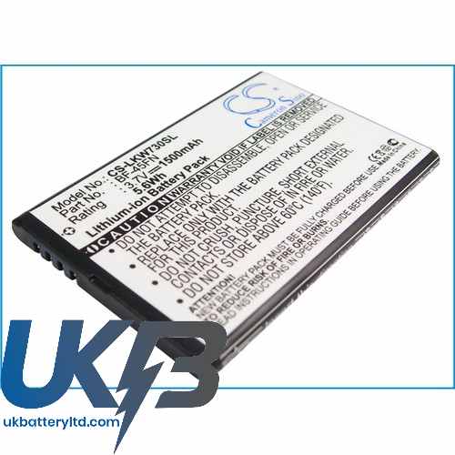 LG BF-45FN KW730 Compatible Replacement Battery