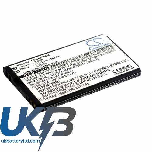 LG C600 KX126 KX156 Compatible Replacement Battery