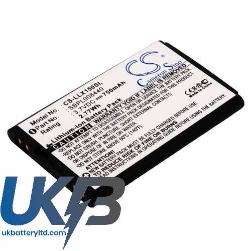 LG LX 150 Compatible Replacement Battery