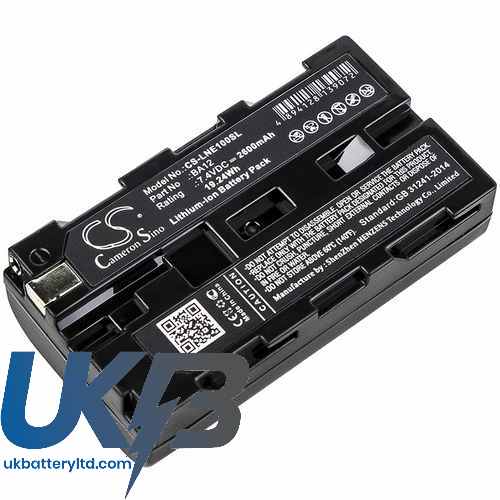 Line 6 98-034-0003 Compatible Replacement Battery