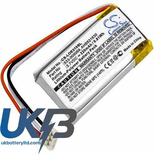 Logitech UE4500 Compatible Replacement Battery