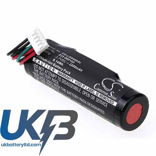 Logitech 533-000122 T11715170SWU UE ROLL WS600 WS600BL Compatible Replacement Battery