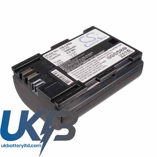 CANON LP E6N Compatible Replacement Battery