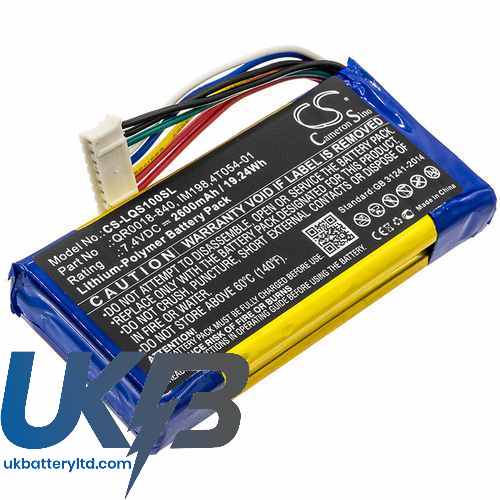 Qolsys QR0018-840 Compatible Replacement Battery