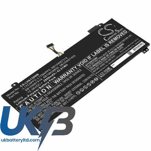 Lenovo L17C4PF0 Compatible Replacement Battery