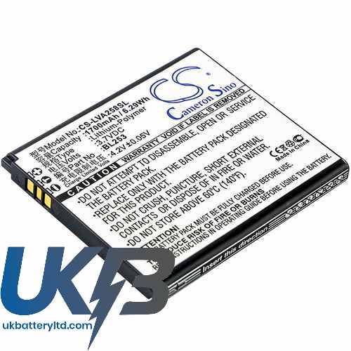 Lenovo BL253 Compatible Replacement Battery