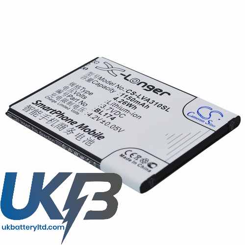 LENOVO A30T Compatible Replacement Battery