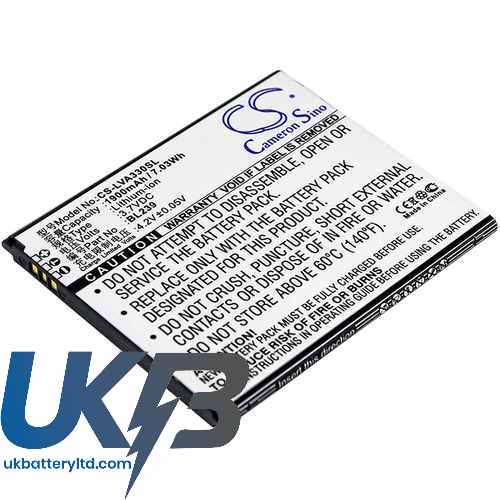 Lenovo A330E Compatible Replacement Battery