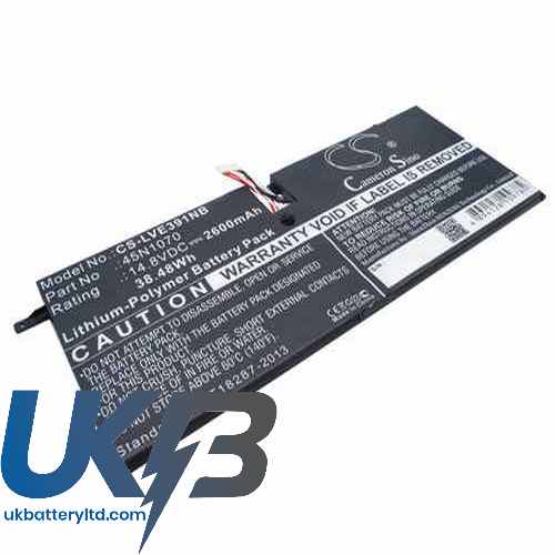 Lenovo 45N1070 Compatible Replacement Battery