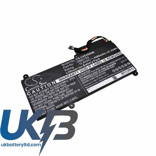 LENOVO ThinkPad E460C Compatible Replacement Battery