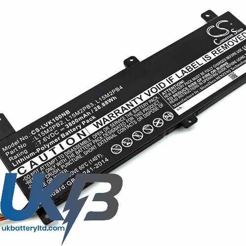 LENOVO Chromebook 100s Compatible Replacement Battery