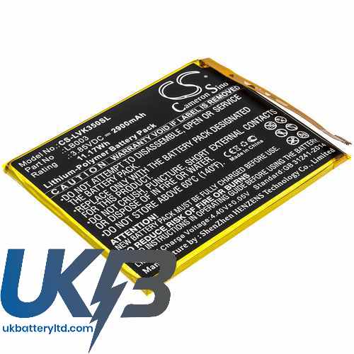 Lenovo K5 Compatible Replacement Battery