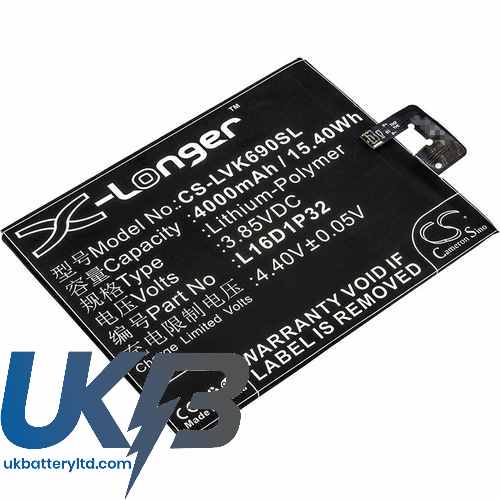 Lenovo PB2-670N Compatible Replacement Battery