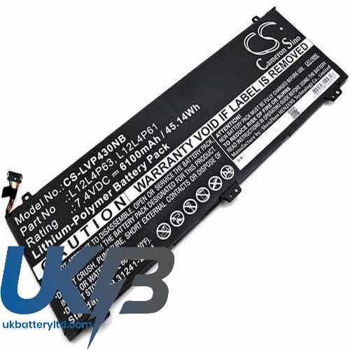 Lenovo IdeaPad U430 Compatible Replacement Battery