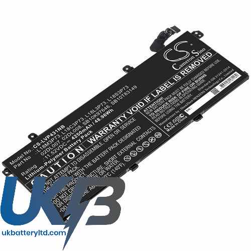 Lenovo L18M3P73 Compatible Replacement Battery