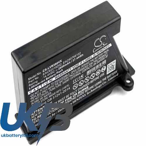 LG HomBot VCARPETX Compatible Replacement Battery