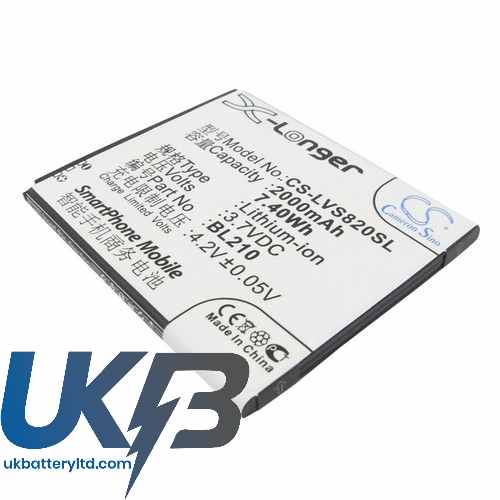 LENOVO A770E Compatible Replacement Battery