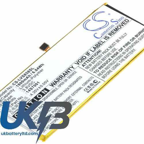 Lenovo 14S7001 S858T Compatible Replacement Battery
