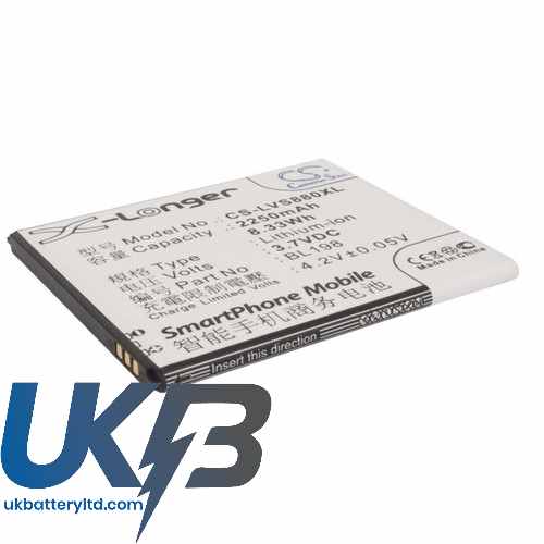 LENOVO S880 Compatible Replacement Battery