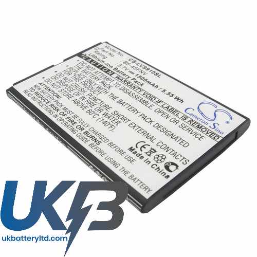 LG R Evolution 4G Compatible Replacement Battery