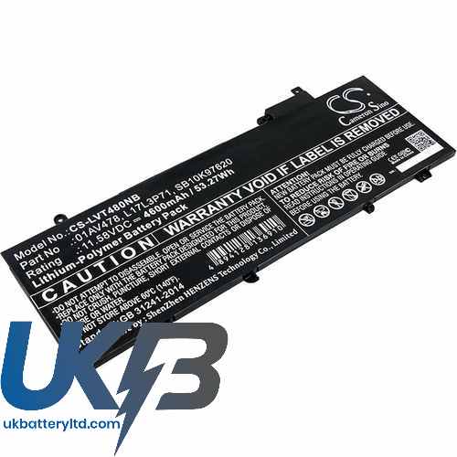 Lenovo L17L3P71 Compatible Replacement Battery