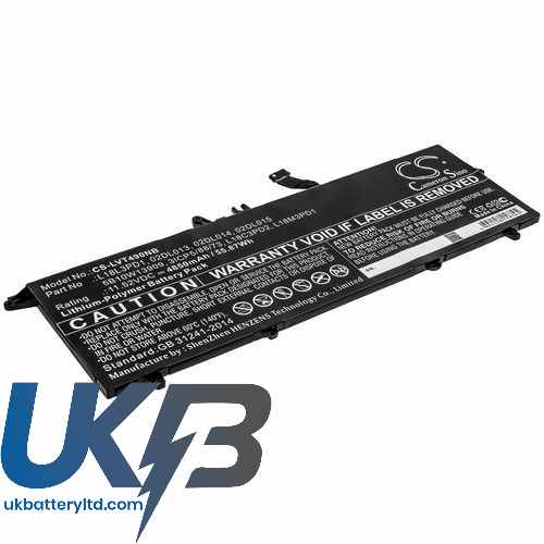 Lenovo 02DL013 Compatible Replacement Battery