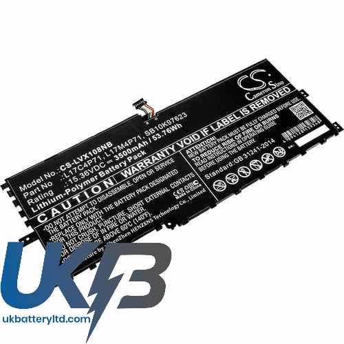 Lenovo ThinkPad X1 Yoga 2018 Compatible Replacement Battery