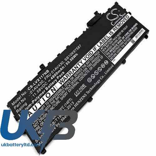 Lenovo ThinkPad X1 Carbon 2017 Compatible Replacement Battery