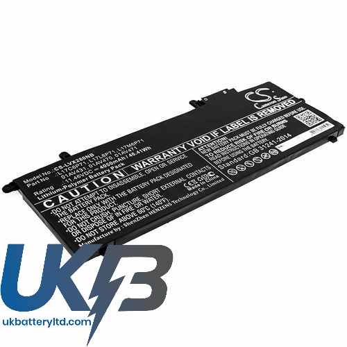 Lenovo L17M6P71 Compatible Replacement Battery
