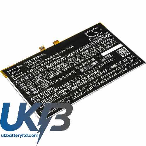 Lenovo L16D2P31 Compatible Replacement Battery