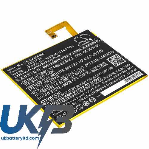 Lenovo X605 Compatible Replacement Battery