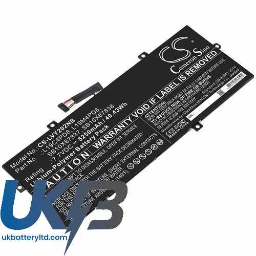 Lenovo L19M4PD8 Compatible Replacement Battery