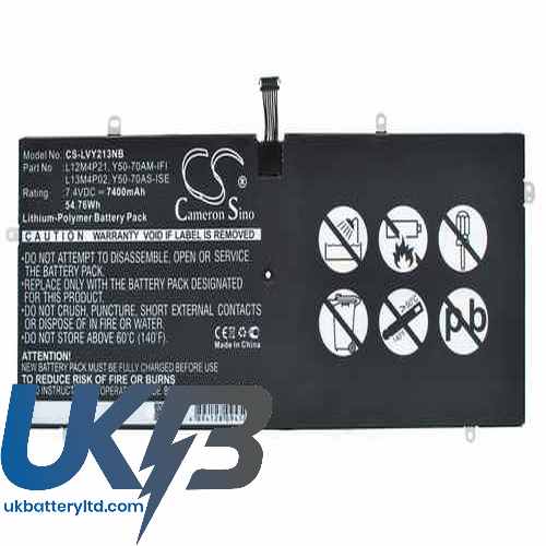 Lenovo L12M4P21 Compatible Replacement Battery