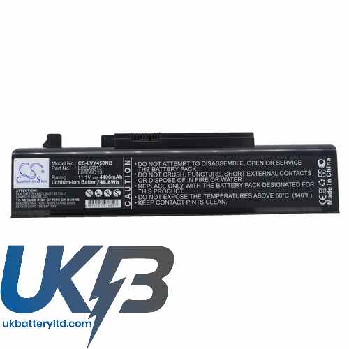 LENOVO IdeaPad Y550 Compatible Replacement Battery