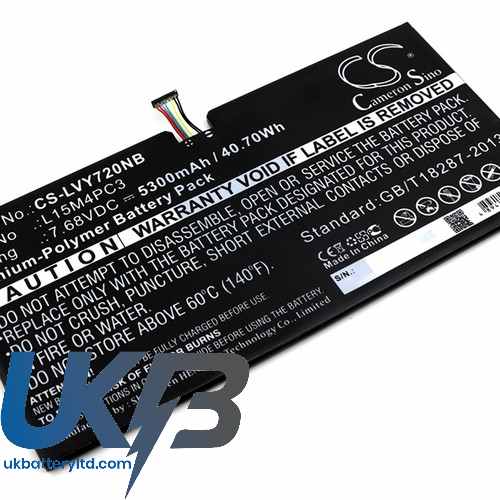 LENOVO Miix 5 Pro Compatible Replacement Battery