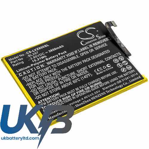 Lenovo BL297 Compatible Replacement Battery