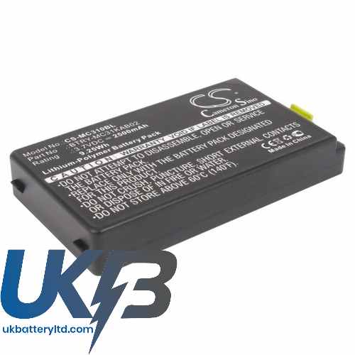 SYMBOL MC3190 KK0PBBG00WR Compatible Replacement Battery