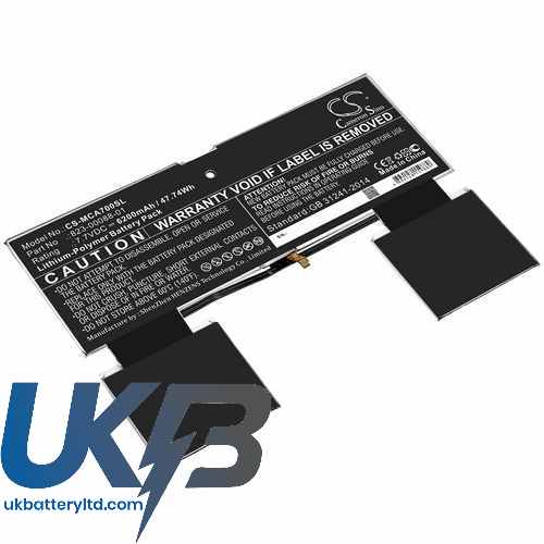 Microsoft Surface A70 Compatible Replacement Battery