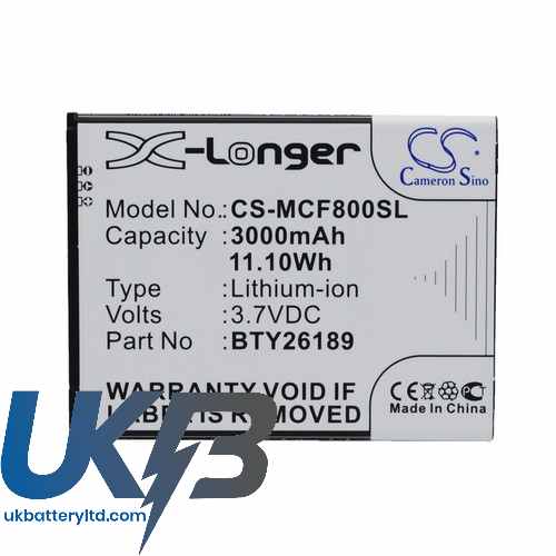 MOBISTEL CynusF8 Compatible Replacement Battery