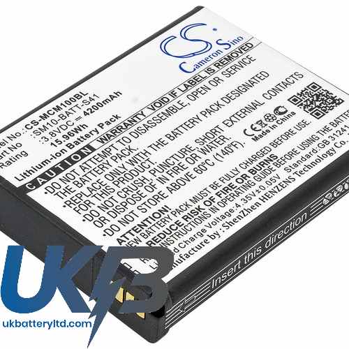 M3 MOBILE SM10 Compatible Replacement Battery