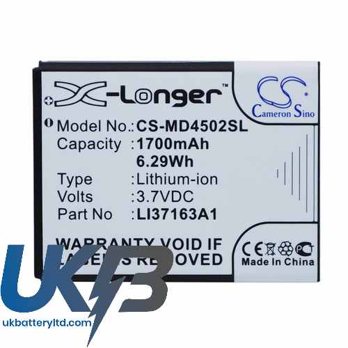 MEDION LI3716U Compatible Replacement Battery