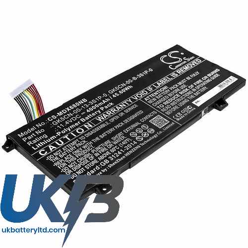 Medion Erazer X6805 Compatible Replacement Battery